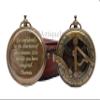 Engraved Go Confidently Brass Compass Quote Gift for Men, Dad, Son - Solid Brass, Antique Finish, Water Resistant, Motivational Quote, Unique Gift for Him or Her view 3
