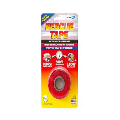Harbor Products Tape Silicone RED 1INX12FT RT12012BRE