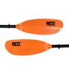 NEXT Kayaks Fiberglass Adjustable Two Piece Kayak Paddle 230-240 (90.5"-94.5") (Orange) view 2