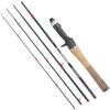 Abu Garcia Zoom Safari Pack Rod Baitcasting 5'6 ft (168 cm) Light Action Dark Green Color (PANTONE 5463C) 5 pieces 104 grams view 1