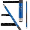 Action Khrome Billiards Pool Cue Stick - Royal Blue Metallic - 19oz view 3