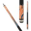Action Fractal Billiards Pool Cue Stick - Blonde w/Blue - 19oz view 2