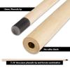 Action Break Jump Billiards Pool Cue Stick - Cherry Stain w/Wrap - 20oz view 4