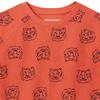 Amazon Essentials Boys' Long-Sleeve Cotton Thermal T-Shirt, Base Layer, Pack of 3, Orange Tiger/Red/White, Large view 3