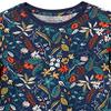 Amazon Essentials Girls' Long-Sleeve Knit Thermals, 3-Pack Dark Floral, 2T view 3