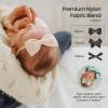 Copper Pearl Bowtie Baby Bow Plum view 3