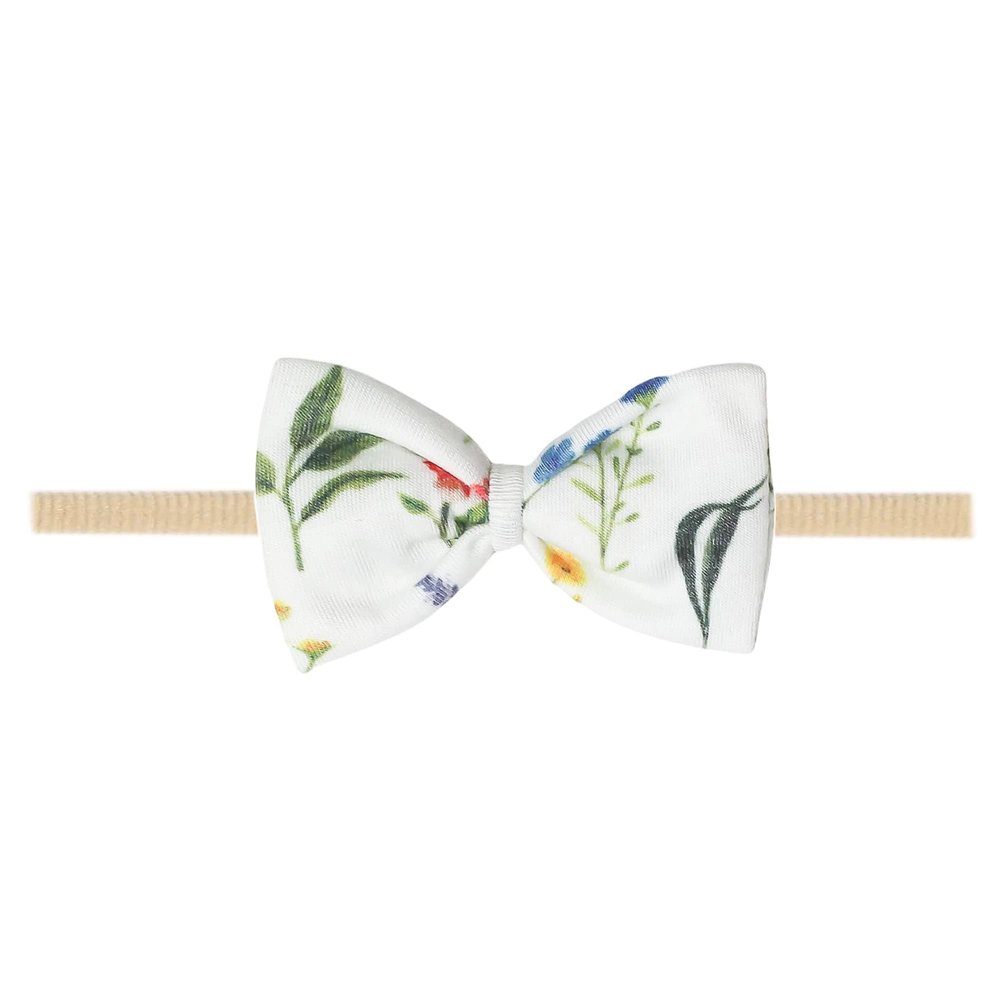 Copper Pearl Bowtie Baby Bow Aspen