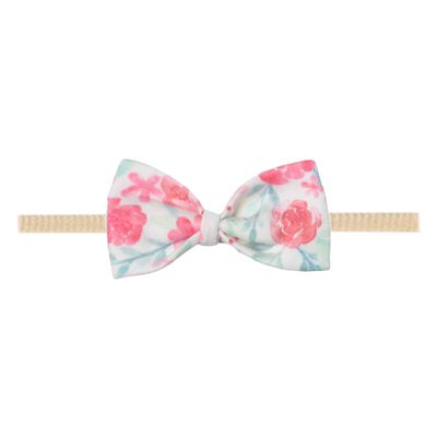 Copper Pearl Bowtie Baby Bow June