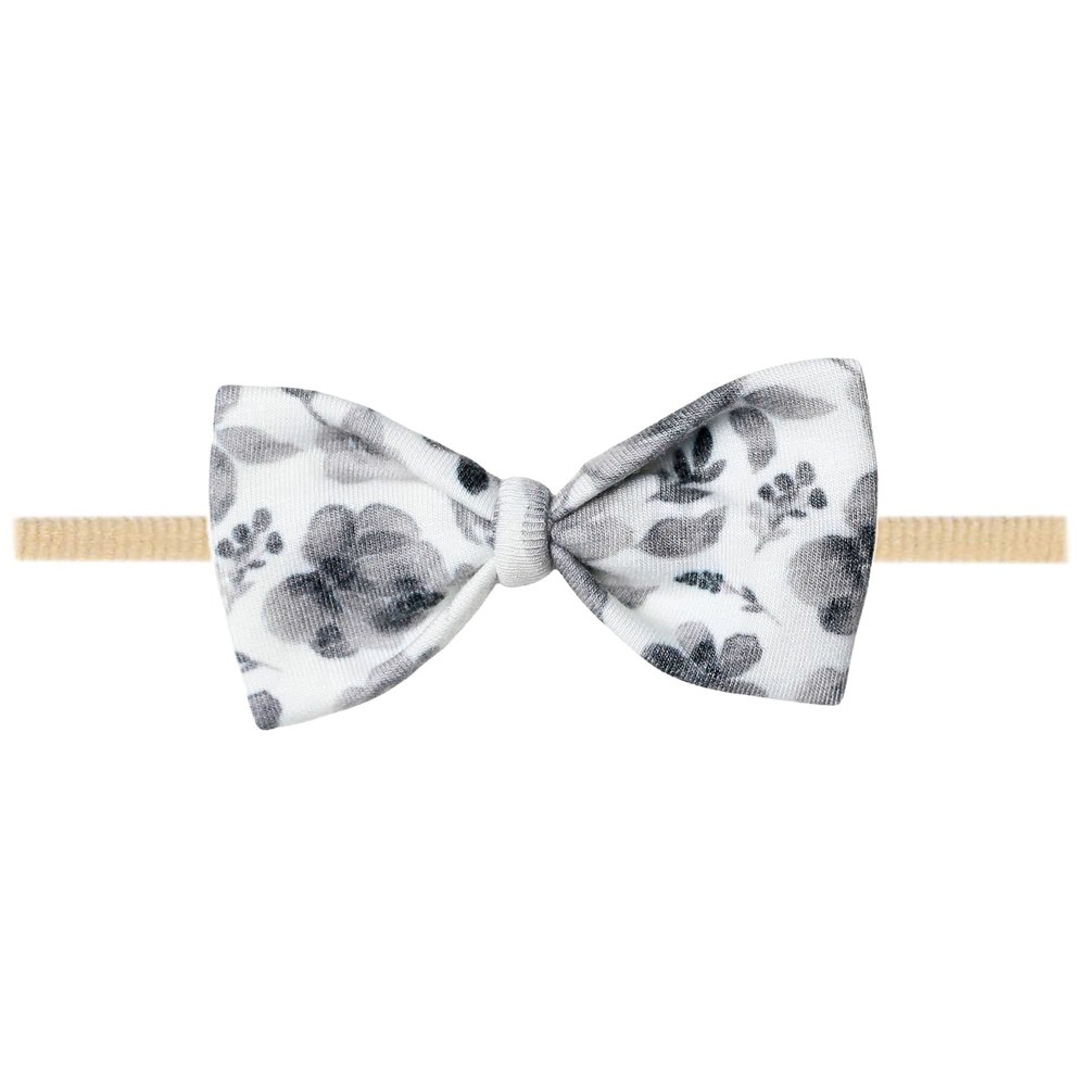 Copper Pearl Bowtie Baby Bow Rowan