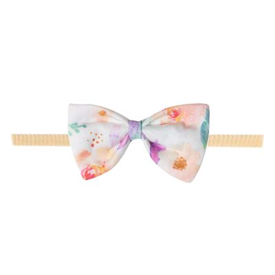 Copper Pearl Baby Bows: Stylish Headbands for Baby Girls, Premium Soft and Stretchy Baby Headbands, Perfect for Newborns, Trendy Designs - Bloom