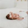 Copper Pearl Baby Bows: Stylish Headbands for Baby Girls, Premium Soft and Stretchy Baby Headbands, Perfect for Newborns, Trendy Designs - Bloom view 4