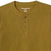 Amazon Essentials Toddler Boys' Long-Sleeve Cotton Thermal T-Shirt, Base Layer, Pack of 3, Dark Turquoise Green Tiger/Grey/Light Olive, 2T view 2
