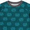 Amazon Essentials Toddler Boys' Long-Sleeve Cotton Thermal T-Shirt, Base Layer, Pack of 3, Dark Turquoise Green Tiger/Grey/Light Olive, 2T view 4