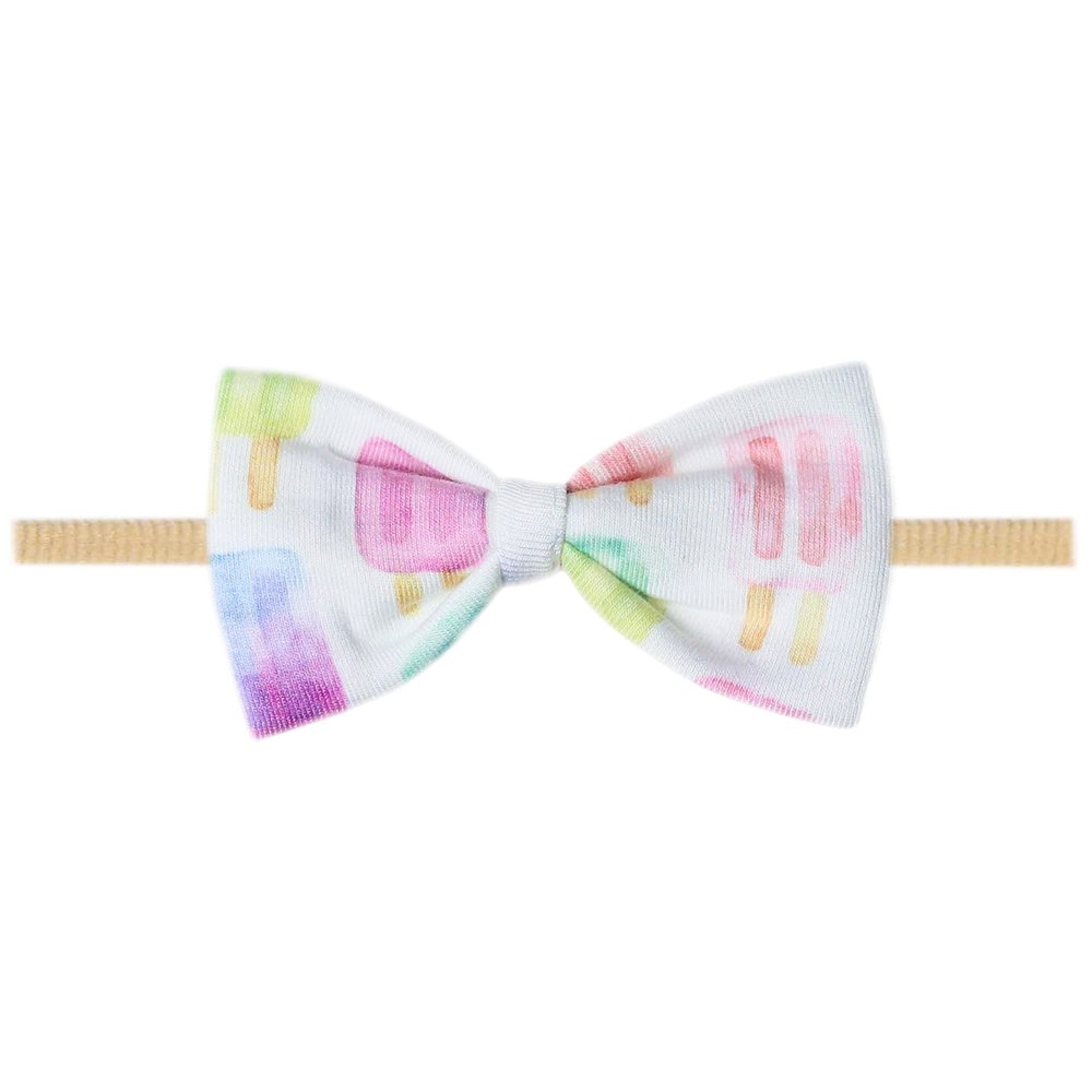 Copper Pearl Bowtie Baby Bow Summer