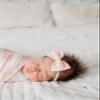 Copper Pearl Bowtie Baby Bow London view 4