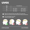 uvex Wanted Visor, Adjustable ski & Snowboard Helmet with Integrated Visor for Women & Men, Black mat, Medium view 4