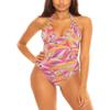 Becca by Rebecca Virtue Psychedelica Nina U-Neck One-Piece Multi SM view 1