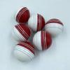 AnNafi Dual Color Cricket Coaching Balls Sports Training & Fun Balls | Training Balls Double Color red and White | Sports & Games (4) view 4