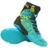 Combat v1.0-9 Professional Boxing/Wrestling Shoes, High-Top PU Training Footwear with Breathable Mesh & Durable Rubber Sole, Ideal for MMA, Martial Arts, & Weightlifting, 11 US Multi view 1