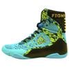Combat v1.0-9 Professional Boxing/Wrestling Shoes, High-Top PU Training Footwear with Breathable Mesh & Durable Rubber Sole, Ideal for MMA, Martial Arts, & Weightlifting, 11 US Multi view 3