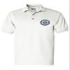 ALLNTRENDS Men's Polo T Shirt Department of Commerce Embroidered U.S Service Shirt (L, White) view 1
