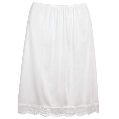 Fox Valley Traders Easy Comforts StyleTM Lace Trimmed Half Slip