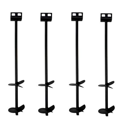 OTI 3/4" x 30" Mobile Home Double Disk Earth Auger Anchor (4 Anchor Pack)