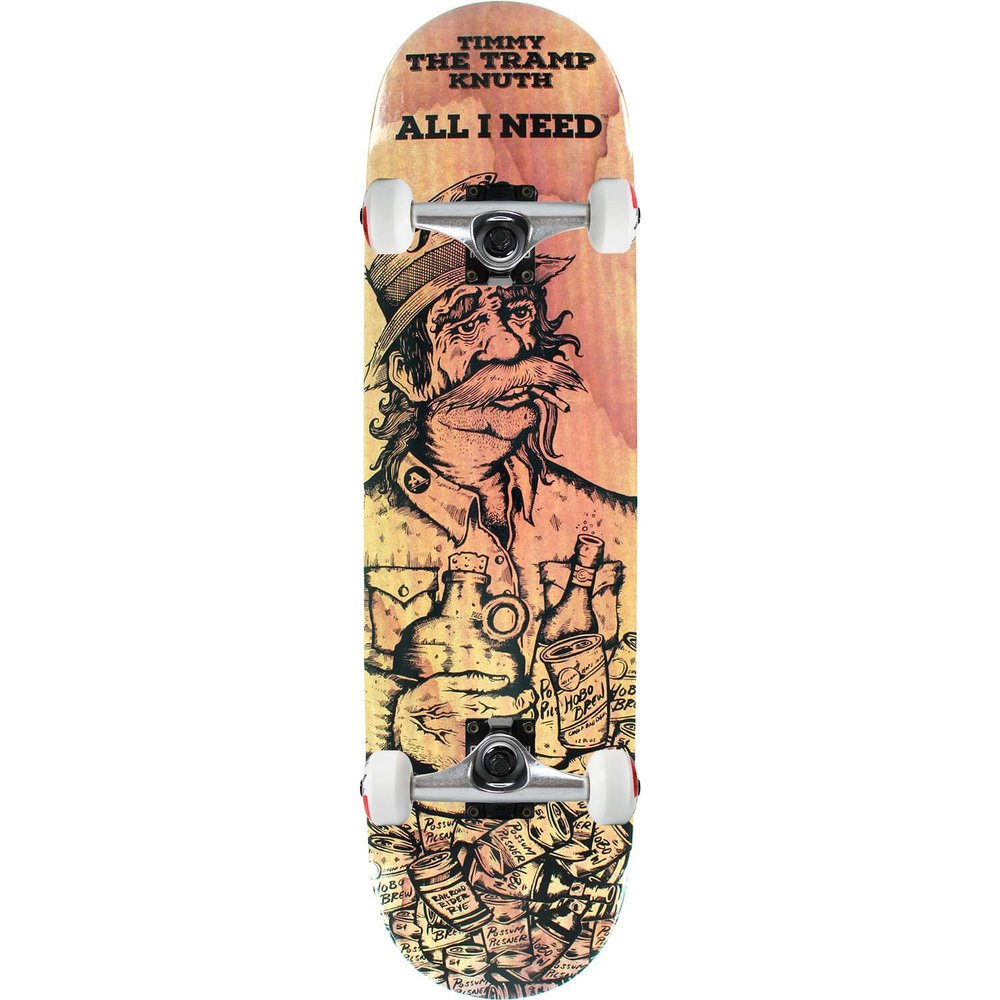 All I Need Skateboard Assembly Knuth Hobo 8.25" Complete