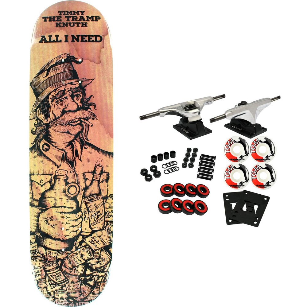 All I Need Skateboard Complete Knuth Hobo 8.25"