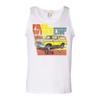 Ford Bronco 1978 Tank Top Free Wheelin' Off-Road Licensed Men's Sleeveless White Small view 4