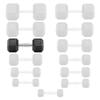 Philosophy Gym Rubber Coated Hex Dumbbell Hand Weights, 30 lb Pair view 4