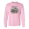 Ford Bronco Long Sleeve Novelty T-Shirt Enjoy The Ride Offroad SUV Licensed Light Pink Large view 4