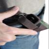 Barsony Woodland Green Cross Draw Holster for Ruger LCR 38, 22 Right view 4