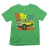 Ford Bronco 1978 Kid's T-Shirt Free Wheelin' Off-Road Licensed Boys Girls Tee Green Small view 1