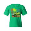 Ford Bronco 1978 Kid's T-Shirt Free Wheelin' Off-Road Licensed Boys Girls Tee Green Small view 3