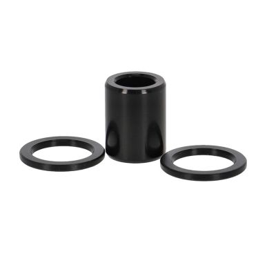 High-Performance RockShox Rear Shock Mounting Hardware Kit - 3-Piece, 1/2" x 8 x 19mm Hardware for Mountain Bike Suspension, Durable Steel Components Compatible with Most RockShox Rear Shocks