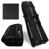 CaddyDaddy New First Class Premium Padded Golf Club Travel Cover with Wheels - Heavy Duty Golf Travel Bag for Airlines, Black/White, L view 1