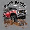 Rare Breed Youth T-Shirt Bronco by Ford Licensed Kids White Small view 3