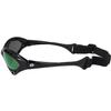 Birdz Eyewear Seahawk Water Sports Safety Goggles Jetski Kayaking Jet Ski Watersports Black Frames + Purple ReflecTech Mirror Lenses view 3