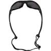 Birdz Eyewear Seahawk Water Sports Safety Goggles Jetski Kayaking Jet Ski Watersports Black Frames + Purple ReflecTech Mirror Lenses view 4
