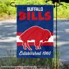 Buffalo Bills Throwback Retro Vintage Double Sided Garden Flag view 2