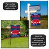 Buffalo Bills Throwback Retro Vintage Double Sided Garden Flag view 4
