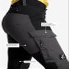 RevolutionRace Womens RVRC GP Pants, Durable Pants for All Outdoor Activities, Jet Black, 2XL view 4