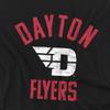 University of Dayton Official Dayton Flyers Logo Unisex Adult T-Shirt, Black, 5X-Large view 2