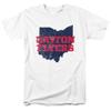 University of Dayton Official State Unisex Adult T-Shirt, White, 5X-Large view 1