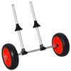Soozier Kayak Cart, Trolley Trailer Kayak Wheels with Strong Aluminum Frame, Adjustable Width Crossbar, & Large Tires view 1
