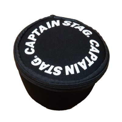 Captain Stag UH-3018 Sierra Cup Case, CS Logo, Black