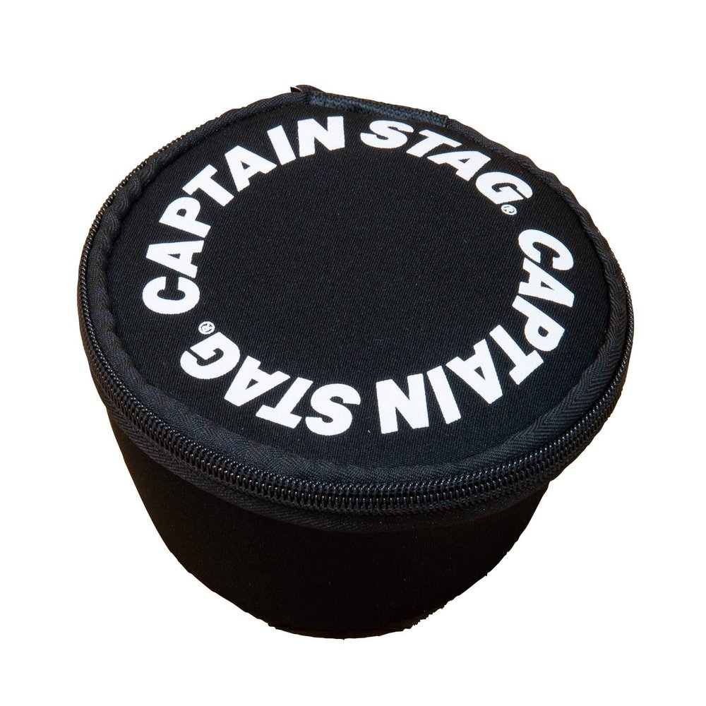 Captain Stag UH-3018 Sierra Cup Case, CS Logo, Black