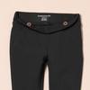 Amazon Essentials Toddler Girls' Uniform Slim Fit Ponte-Knit Pants with Elastic Waist, Pull On, Adjustable, Pack of 2, Black, 2T view 4