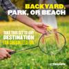 Triumph 4-Player Badminton Racket Set with 4 Steel Rackets, 3 Shuttlecocks, and Carry Bag  Outdoor Lawn Game for Backyard, Beach, Tailgates, Camping, and Family Activities view 4